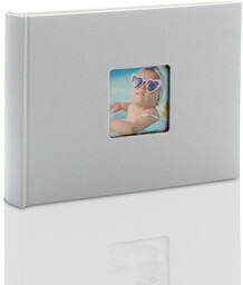 Album wklejany mały pastelowy błękit Fun (tradycyjny 40 kremowych stron)