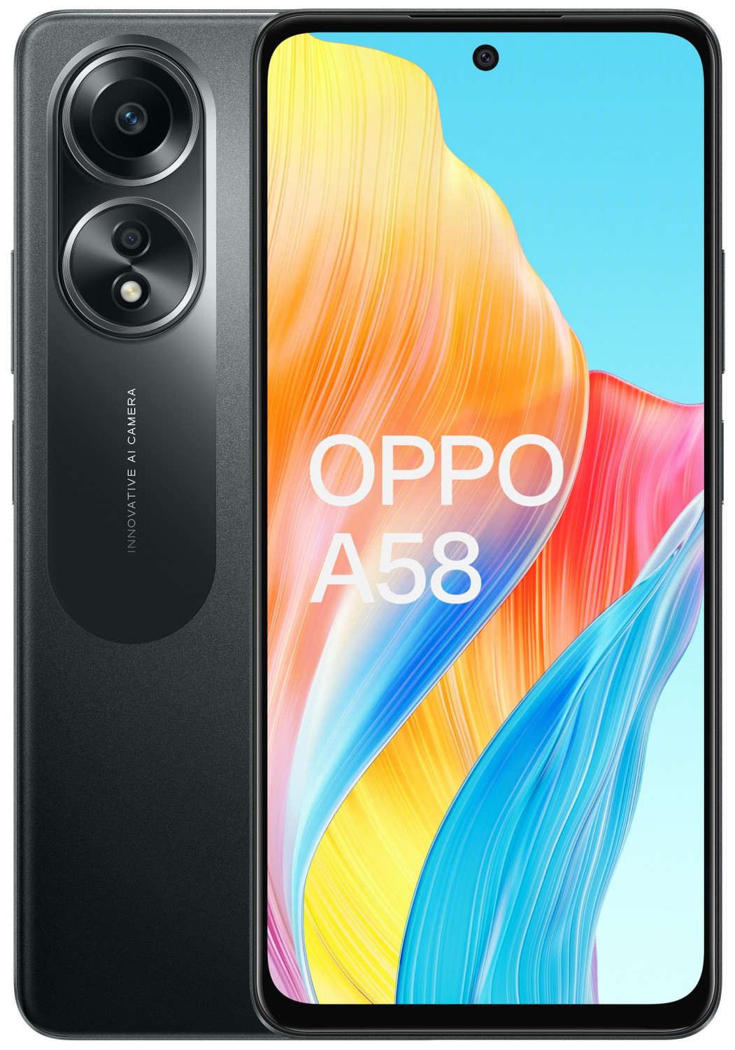 Oppo A58 6GB/128GB Dual Sim czarny