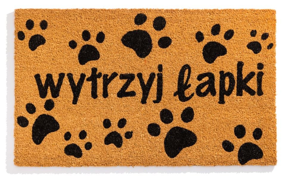 Wycieraczka Kokosowa Wytrzyj Łapki 12X450X750 Beżowa