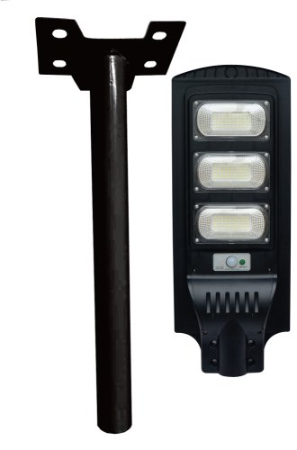 Uliczna lampa solarna z czujnikiem ruchu i pilotem 120W 240led