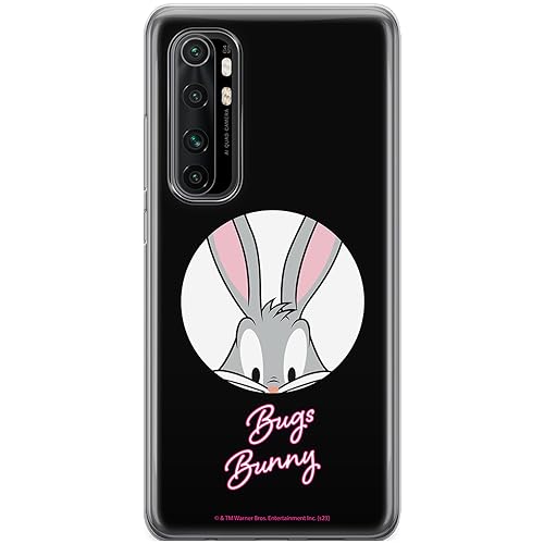 ERT GROUP etui na telefon Xiaomi MI NOTE 10 Lite, case oryginalny i oficjalnie licencjonowany przez Looney Tunes, wzór Bugs 023, optymalnie dopasowane, plecki z TPU