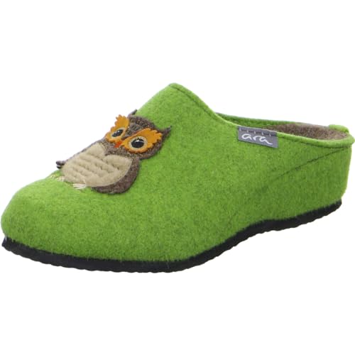 ARA Damskie kapcie Comfy, zielony, 42 EU