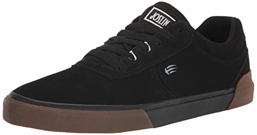 Etnies Męskie buty do łyżworolek Joslin Vulc Low Top, Czarny/gumowy/srebrny, 42 EU