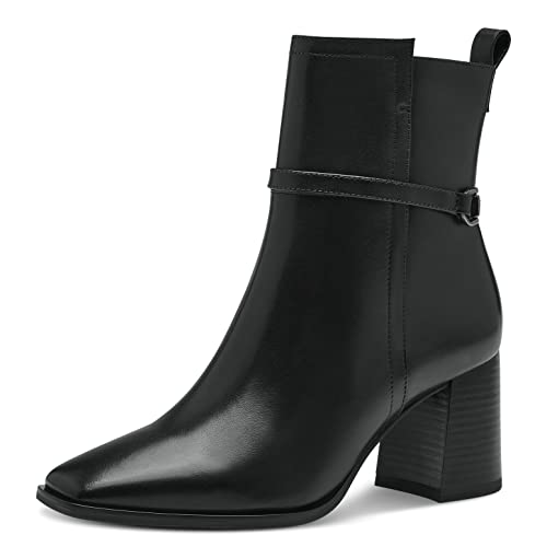 Tamaris Damskie botki 1-1-25366-41, czarny, 38 EU