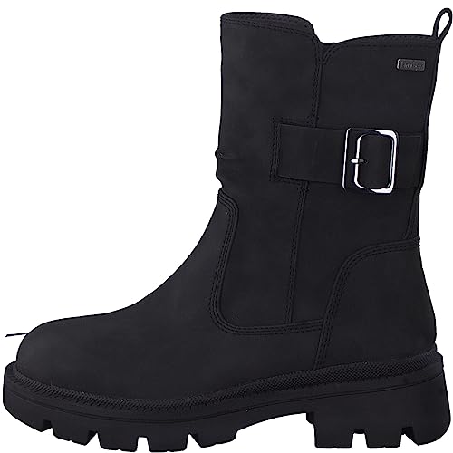 Jana Damskie Softline 8-26471-41 wygodne szerokie wygodne buty wodoodporne antypoślizgowe ciepłe wyściełane botki, czarne, 36 EU, czarny, 36 EU Weit