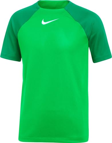 Nike Unisex Kids Short Sleeve Top Y Nk Df Acdpr Ss Top K, Green Spark/Lucky Green/White, DH9277-329, XS