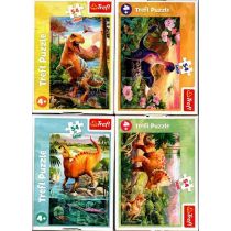 Puzzle 54 el. mini Niesamowite dinozaury Trefl