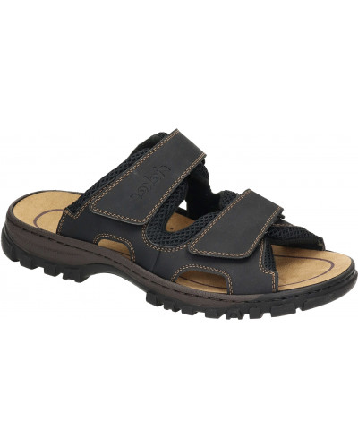 KLAPKI RIEKER - 600479 CZARNY - Rieker