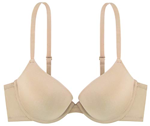 Dorina Michelle damski biustonosz push-up, beżowy (Nude B60), 75C