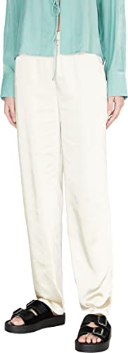 Sisley Spodnie damskie 4g55lf037, beżowe 14z, 8, Beżowy 14Z, 60