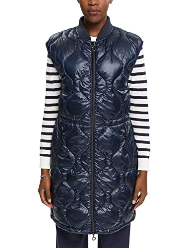ESPRIT Damska kamizelka 013EE1H301, 400/NAVY, S, 400/granatowy., S