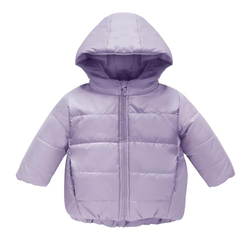 Pinokio Kurtka zimowa dla dziewczynek, Fioletowy W23, 74 cm