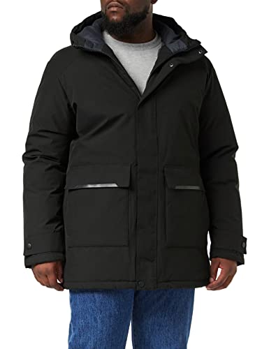 Jack & Jones męska kurtka JJETIKO Parka SN, czarna, L