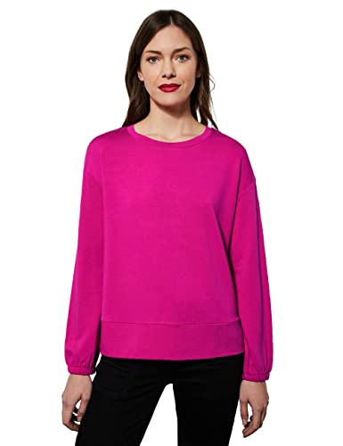 Street One Damska koszulka z długim rękawem oversize, Lavish Pink, 42