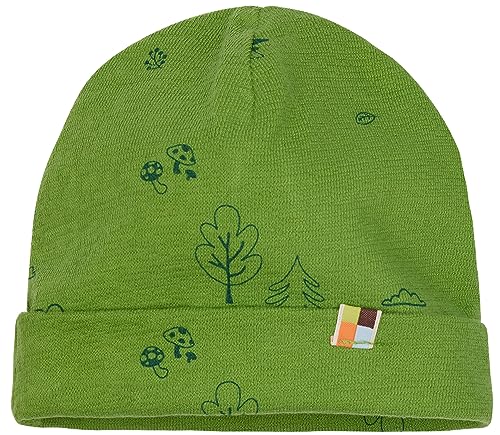 loud + proud LT2 czapka z dzianiny strukturalnej, certyfikat GOTS, trawa, 45-48