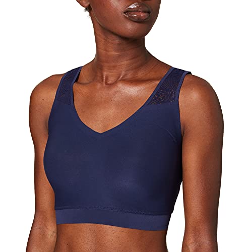 Chantelle SoftStretch Biustonosz Codzienny, Granatowy, M-L