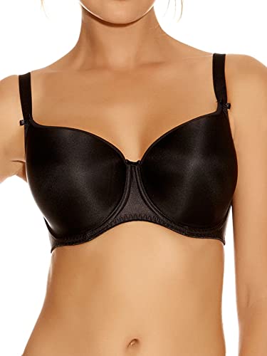 Fantasie Damski biustonosz Smoothing Moulded T-Shirt, czarny, 36