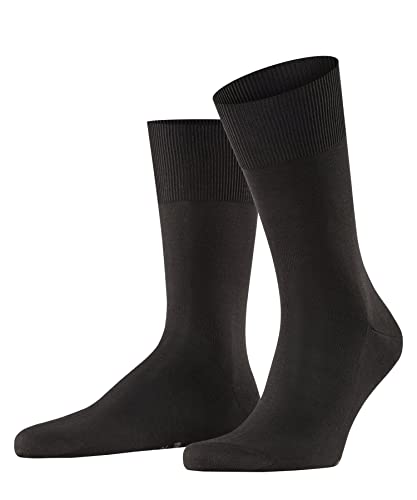 FALKE Mężczyźni Skarpety Firenze M SO Bawełna Fil d'Ecosse jednokolorowe 1 Para, Brązowy (Brown 5930), 43-44