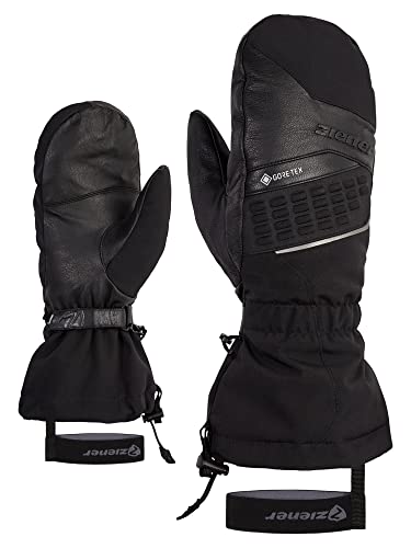 Ziener Męskie rękawiczki narciarskie Gatilo/do sportów zimowych, Gore-Tex, długie rękawy, bez PFC, czarne, 8