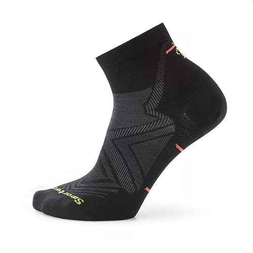 Smartwool Damskie skarpety Run Zero Cushion do kostki, czarny, M