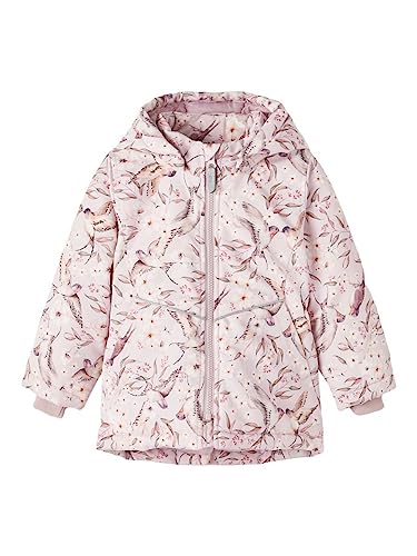 NAME IT Nmfmaxi kurtka dla dziewcząt, Violet Ice, 92 cm