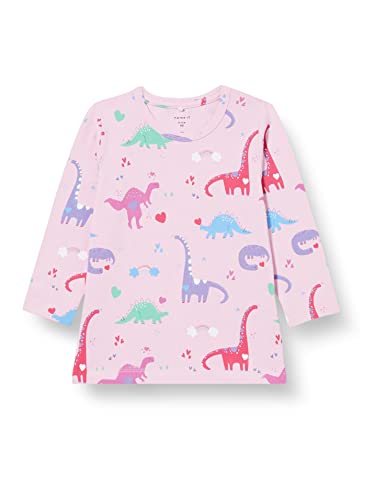 NAME IT Baby Girls NBFBABA LS TOP zestaw T-shirtów dla małych dzieci, różowy lawenda, 68