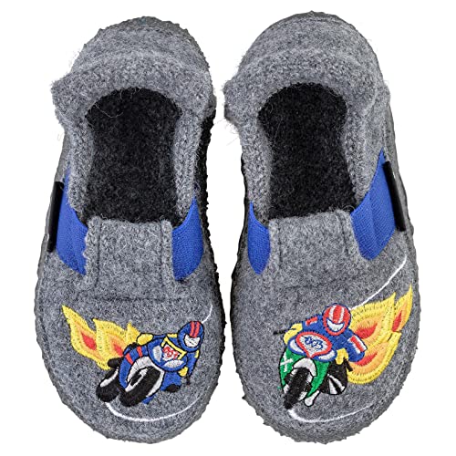 Nanga Kapcie chłopięce Moto, szary, 37