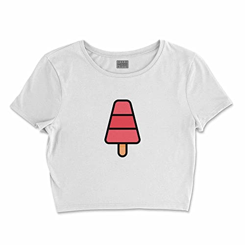 Bona Basics, Nadruk Cyfrowy, Koszulka Podstawowa dla Kobiet, 100% Bawełna, Biały, Casual, Topy dla Kobiet, Rozmiar: S, biały, S courte