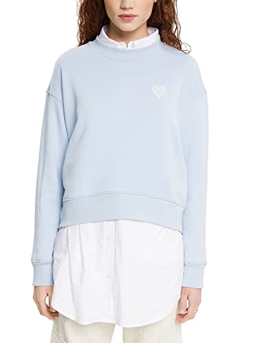 ESPRIT Bluza damska 013EE1J302, 435/PASTEL Blue, XXS, 435/Pastel Blue, XXS