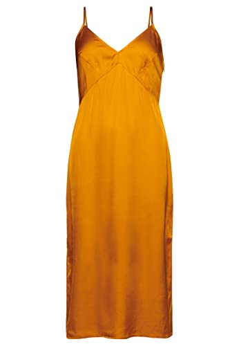 Superdry Satin Cami Midi Slip Dress Sukienka damska, Inków Gold, 38