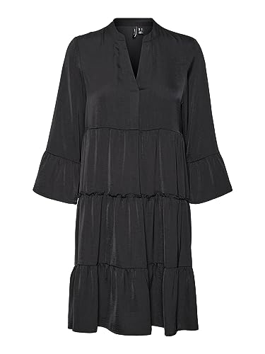 VERO MODA Damska sukienka mini, czarny, M