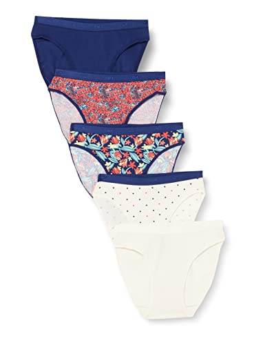 Dim Majtki Damskie Pockets Bawełna Comfort x5, Zestaw szalików, 38/40