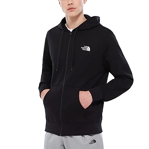 The North Face Damska bluza z kapturem i Zip Open Gate Czarny cod 55GP-JK3, Czarny, L
