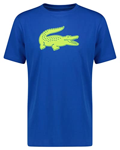 Lacoste Sport Koszulka męska, Kingdom/Żółty elektryczny, 4XL