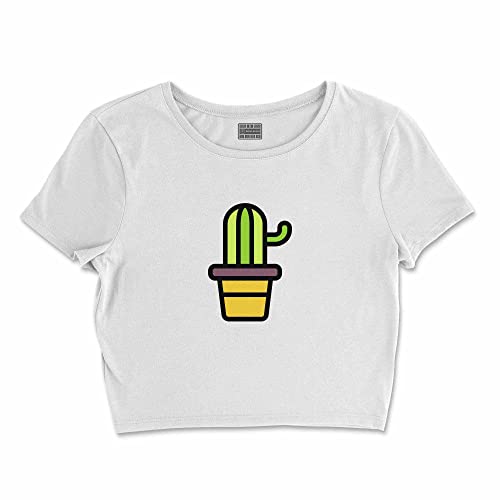 Bona Basics, Nadruk Cyfrowy, Koszulka Podstawowa dla Kobiet, 100% Bawełna, Biały, Casual, Topy dla Kobiet, Rozmiar: S, biały, S courte