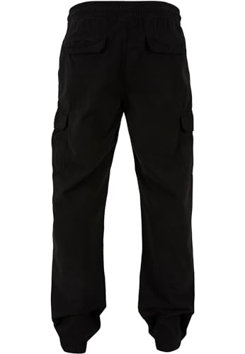 Urban Classics Spodnie męskie Cotton Cargo Pants Black M, czarny, M