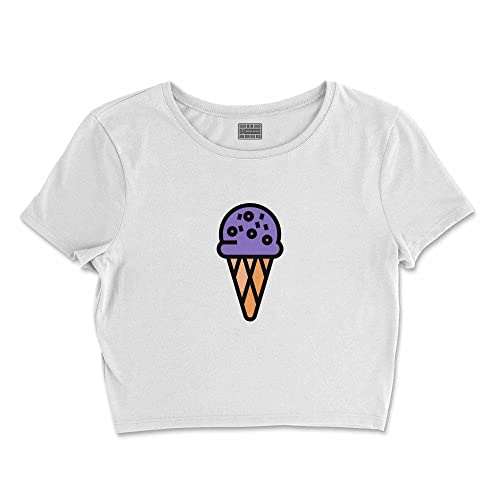 Bona Basics, Nadruk Cyfrowy, Koszulka Podstawowa dla Kobiet, 100% Bawełna, Biały, Casual, Topy dla Kobiet, Rozmiar: XL, biały, XL