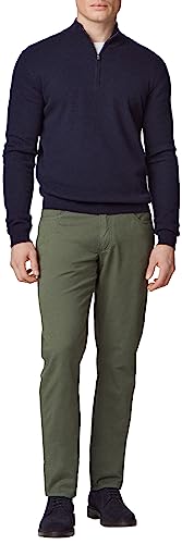 Hackett London Spodnie męskie, Brązowy (khaki), 40W / 32L