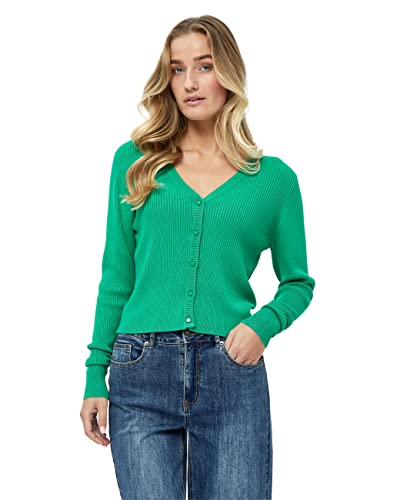 Desires Damski kardigan prążkowany, 6172 Simply Green, XL