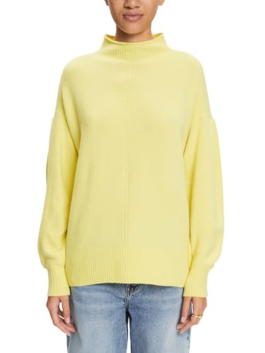 ESPRIT Sweter damski, 770 / pastelowy żółty, XS