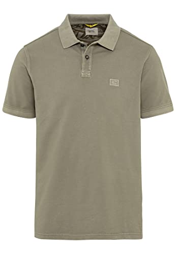 camel active Męski t-shirt 409965/1P00, khaki, XL, khaki, XL