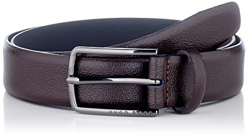 BOSS Pasek męski, Ciemny brąz 204., 110