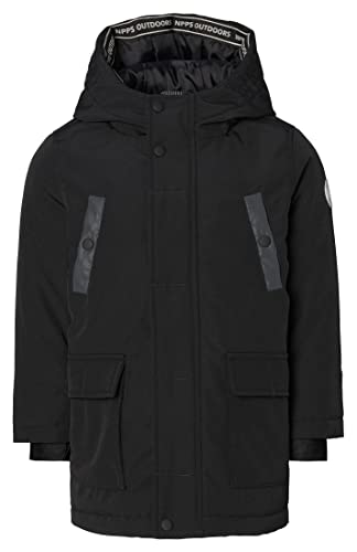 Noppies Kids Chłopięca kurtka zimowa Neer, Jet Black - P794, 128