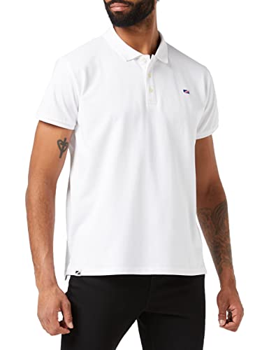 Pepe Jeans Męska koszulka polo Vidal, 800BIAŁY, L