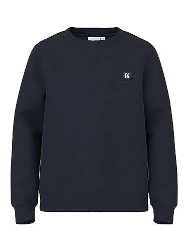 NAME IT Bluza chłopięca Nkmvimo Ls Sweat Bru Noos, Dark Sapphire, 134-140