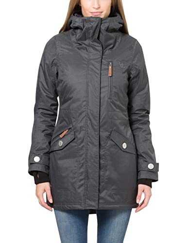 Berydale Kurtka parka wodoodporna i wiatroszczelna, Damskie, Szary, XS
