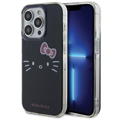 Etui HELLO KITTY IML Kitty Face do Apple iPhone 15 Pro Max Czarny