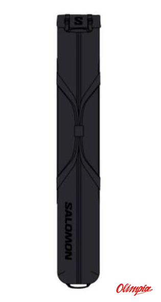 Pokrowiec na narty Salomon EXTEND 1 PADDED 160-210 black 2023/2024