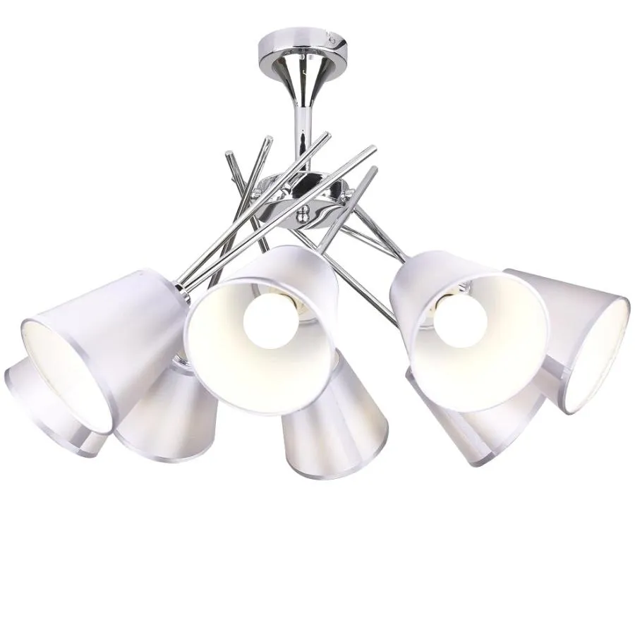 Duża biała lampa sufitowa - 2X K258 K9-B90