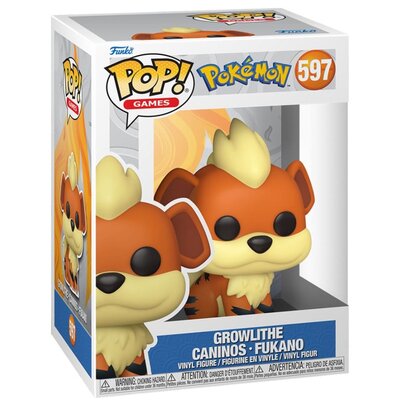 pokemon - pop games n° 597 - growlithe